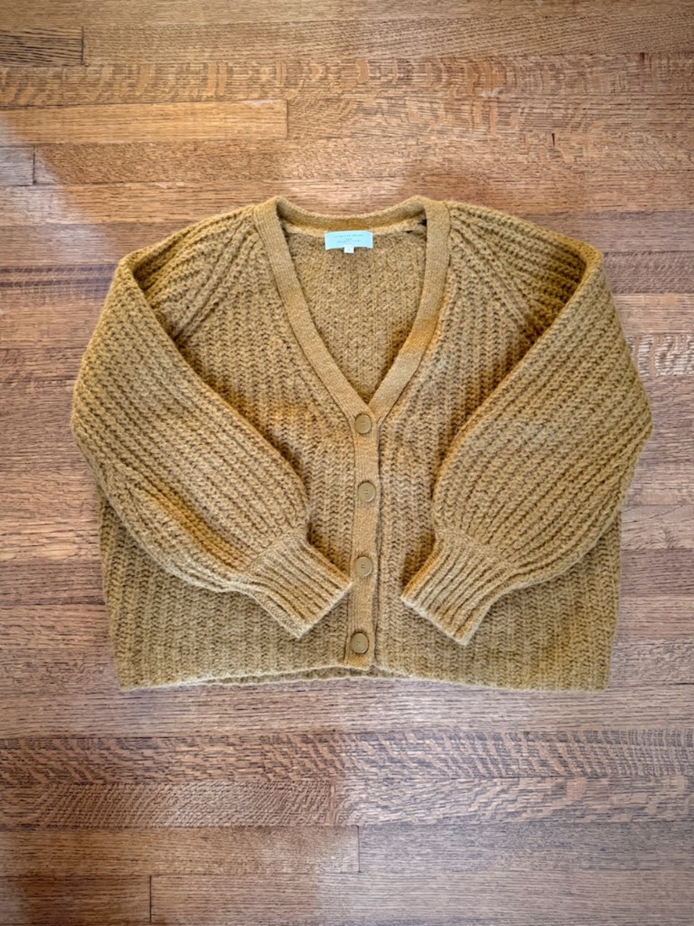 SEZANE Basile Cardigan Bronze Size Small
